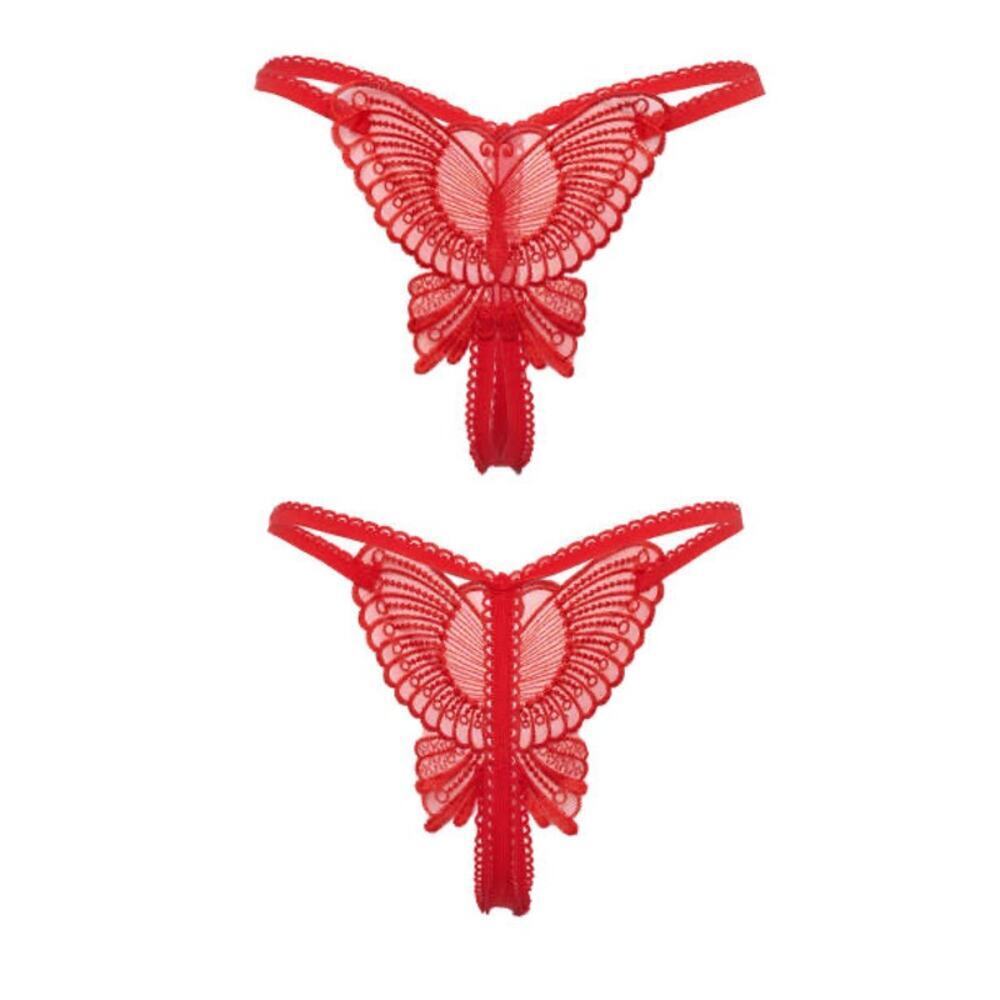 Luxury Butterfly Hollow Out Thongs G-Strings Panties lingerie Women Underwear​​